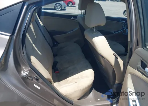 2014 Hyundai Accent Gls from USA, damaged, VIN KMHCT4AE8EU655136